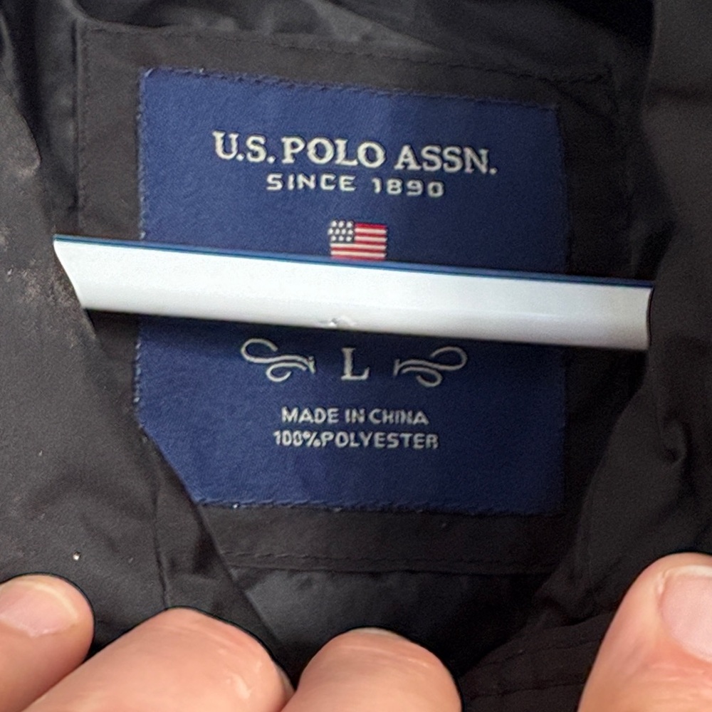 U.S. Polo Assn. Men’s Black Puffer Jacket‎ - Picture 2 of 6